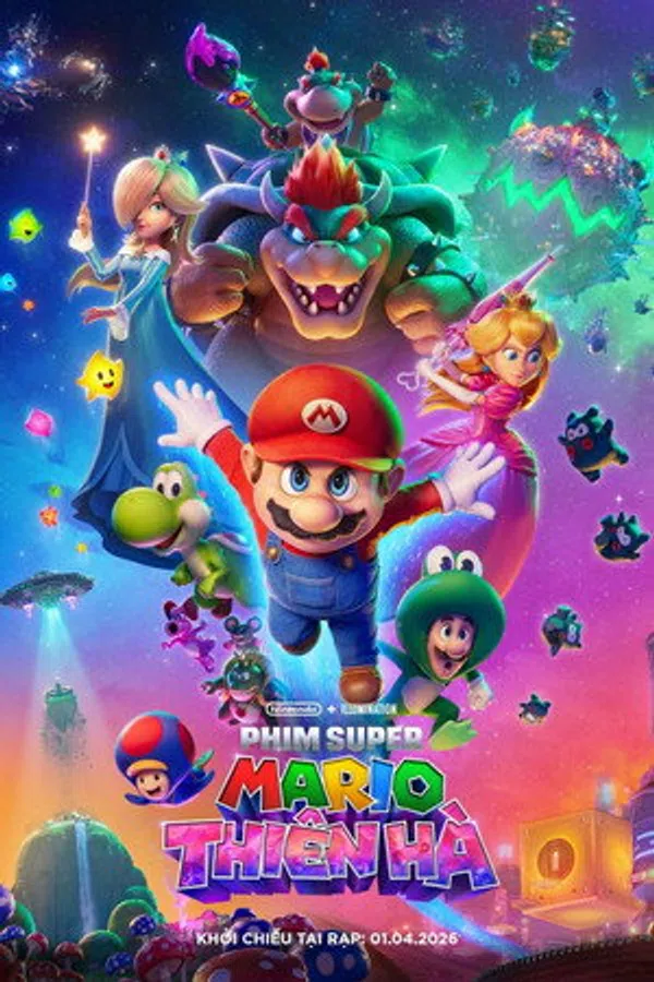 Poster phim Phim Super Mario Thiên Hà trên KhoPhim