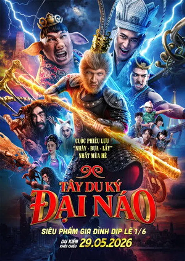 Poster phim Tây Du Ký Đại Náo trên KhoPhim